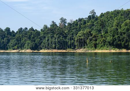 Beautiful Nature Of Tropical Rain-forest At Royal Belum State Park, Perak Malaysia.