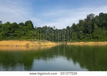 Beautiful Nature Of Tropical Rain-forest At Royal Belum State Park, Perak Malaysia.