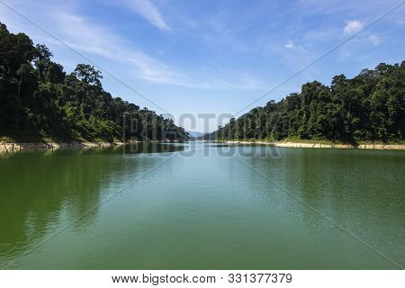 Beautiful Nature Of Tropical Rain-forest At Royal Belum State Park, Perak Malaysia.