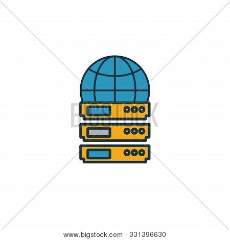 Dns Icon. Simple Element From Web Hosting Icons Collection. Creative Dns Icon Ui, Ux, Apps, Software