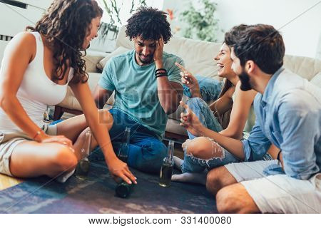 Multi-ethnical Group Playing 