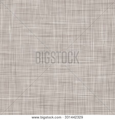 Natural Linen Seamless Pattern Texture Beige Brown