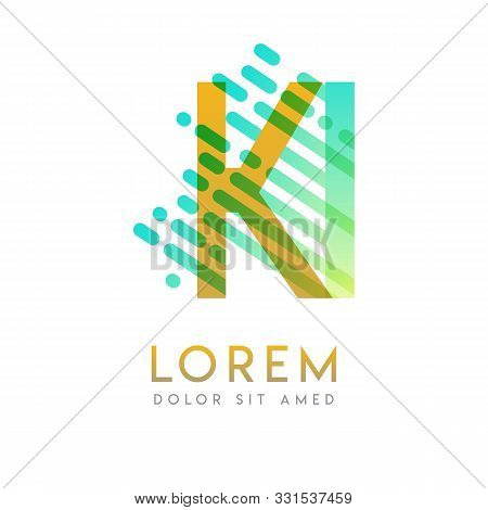 Ki Logo With The Theme Of Galaxy Speed And Style That Is Suitable For Creative And Business Industri