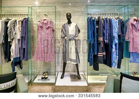 HONG KONG, CHINA - CIRCA JANUARY, 2019: interior shot of Maryling store in Elements shopping mall.