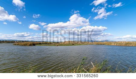 View Of Delte Of Llobregat. Barcelona.catalonia. Spain