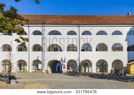 26-octomber 2019 Inside The Citadel Of Oradea, Build In 1241