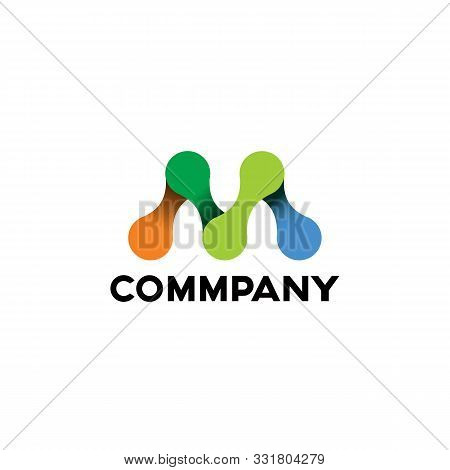 Logo M Simple And Modern Letter M