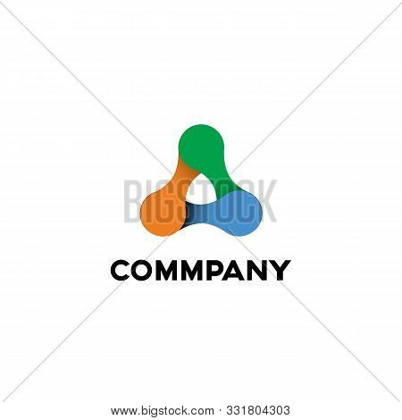 Letter A Logo Design Simple And Modern