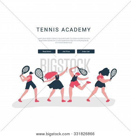 Tennis Training Vector Photo Free Trial Bigstock