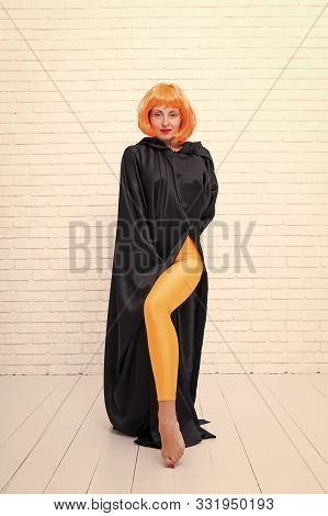 A Dance Routine. Sexy Girl Performing Modern Dance With Fashion Look. Sensual Woman Dancing Contempo
