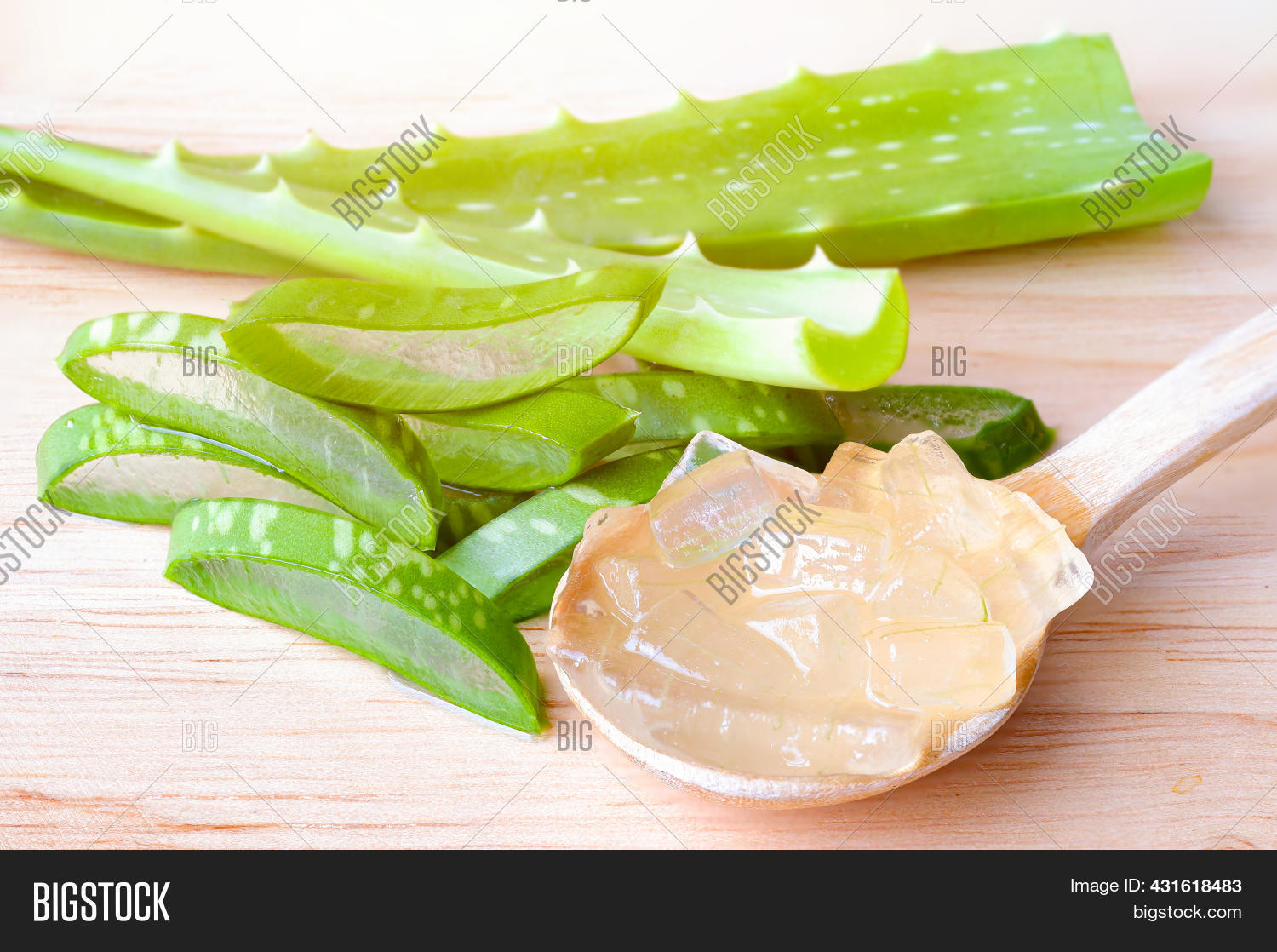 Aloe Vera Slices (aloe Image & Photo (Free Trial) | Bigstock