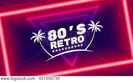 80s Retro Paradise Vector & Photo (Free Trial) | Bigstock
