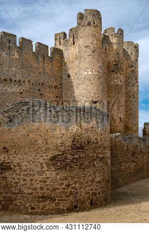 Valencia De Don Juan - Spain: Medieval Castle Of Valencia De Don Juan, León, Castilla Y León, Spain.
