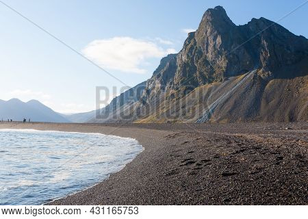 Hvalnes Lava Beach Landscape, East Iceland Landmark