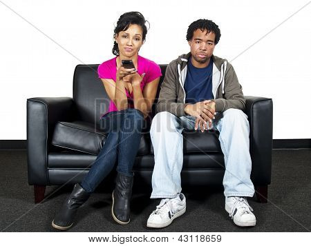 คู่ที่ดูโทรทัศน์