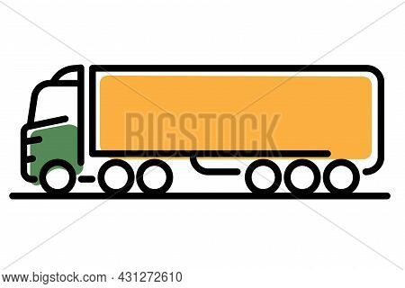 Cabover Truck Cargo Transportation Truck Or Lorry