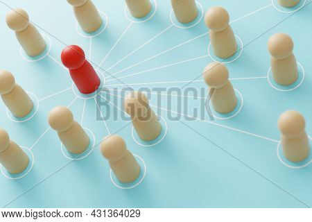 Human Resource Management And Recruitment Employment Business Concept. Employee People Connection. W