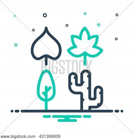 Mix Icon For Species Category Breed Leaf Nature Kind Type Plant Environmental Ecology Conservation