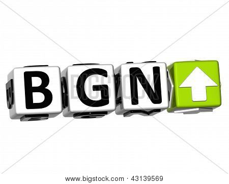 ฟ 3D สกุลเงิน Bgn ปุ่มคลิที่นี่บล็อกข้อความ