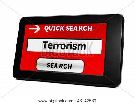 Terrorisme koncept