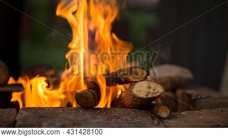 The Fire Of The Hearth, Comfort And Warmth In The Surest Silence
