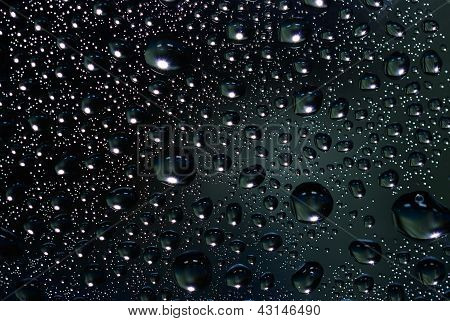 Abstract Dark Water Drop sfondo