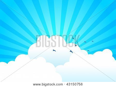 Wolken-Hintergrund