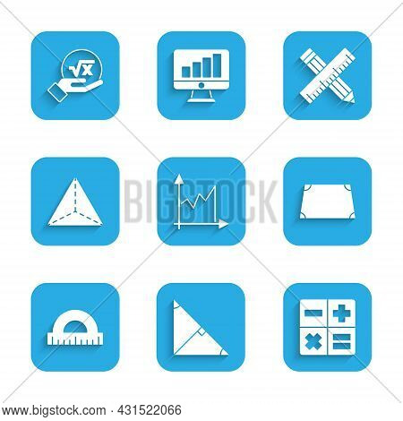 Set Graph, Chart, Diagram, Angle Bisector Of Triangle, Calculator, Acute Trapezoid Shape, Protractor