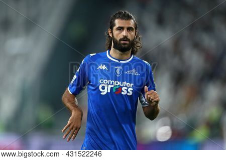 Torino, Italy. 28 August 2021. Sebastiano Luperto Of Empoli Fc  Looks On During The Serie A Match Be