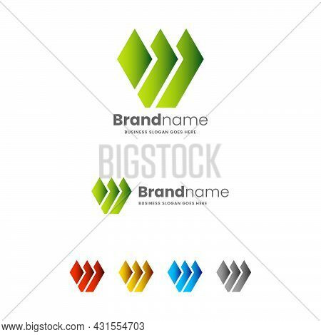 W Letter Logo Can Be Mostly Adaptable For A Wide Range Of Uses In Many Businesses And Branding For C