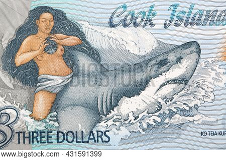 Legendary Ina Smashing A Coconut On A Shark's Head From Money