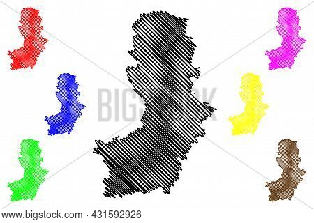 Oberspreewald-lausitz District (federal Republic Of Germany, Rural District, State Of Brandenburg) M