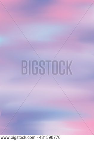 Abstract Pink And Blue Sand Texture With Flat Curved Rounded Surfaces. Disco Style Background.