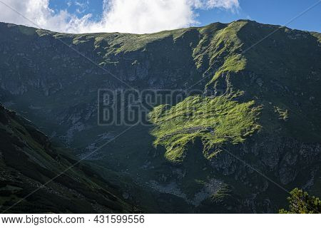 Rackova Valley, Western Tatras Mountains, Slovak Republic. Hiking Theme.