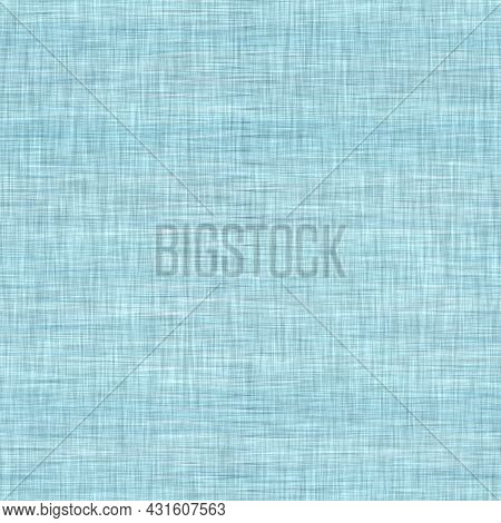Classic Blue Woven Stripe Masculine Shirt Fabric Texture. Navy Space Dyed Marled Melange Background.