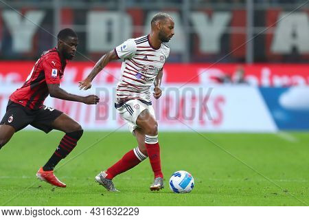 Milano, Italy.  29 August 2021. Joao Pedro Of Cagliari Calcio  During The Serie A Match Between Ac M