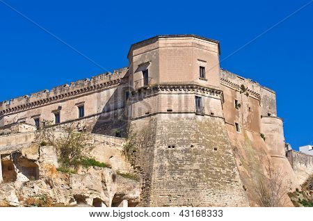 Château de Massafra. Puglia. Sud de l'Italie.