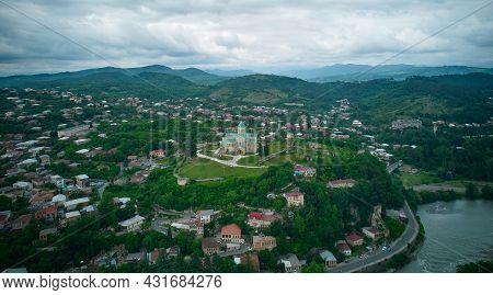 The Zhinvali Reservoir Is One Of The Most Beautiful And Picturesque Artificial Reservoirs In Georgia