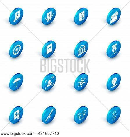 Set Oath On The Holy Bible, Certificate Template, Envelope, Police Badge, Umbrella, Law Book, Founta