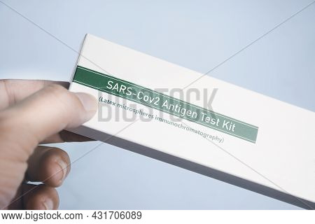 Covid-19 Sars Cov-2 Rapid Antigen Test Kit (atk),coronavirus Infectious Protective Concept