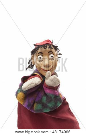 Wood Puppet Shows To Visitors