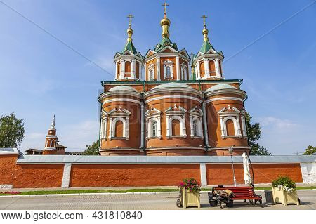 Beautiful Church Of The Assumption Convent In Kolomna, Russia
