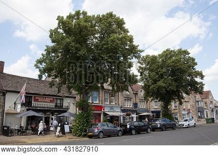 Views Of The High Street In Witney, Oxfordshire In The Uk, Taken 19th July 2021
