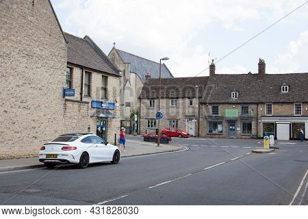 Views Of Welch Way And The High Street In Witney, Oxfordshire In The Uk, Taken 19th July 2021