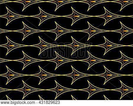 Seamless With Abstract Geometric Line. Light Modern Simple Wallpaper, Tile Backdrop, Monochrome Grap