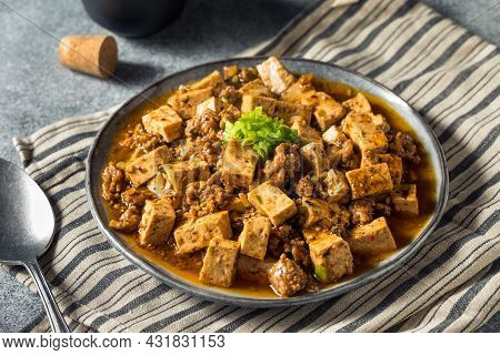 Homemade Chinese Mapo Tofu