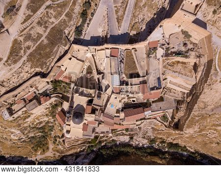 Mar Saba Greek Orthodox Monastery In Israel.