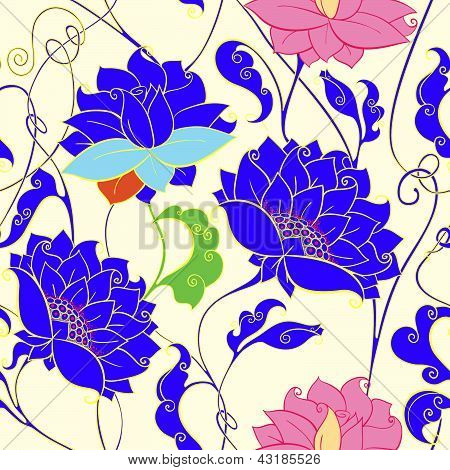 Seamless Pattern floreali