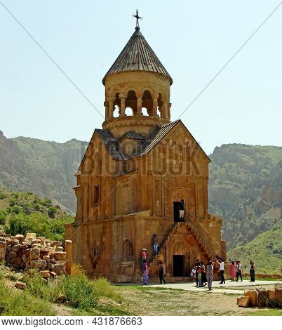 Yeghegnadzor,armenia - August 4,2012: Noravank Monastery Was Founded In 1205. It Is Located 122 Km F