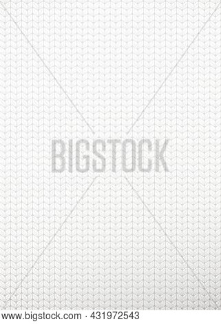 Holiday White Backdrop With The Texture Of A Knitted Sweater